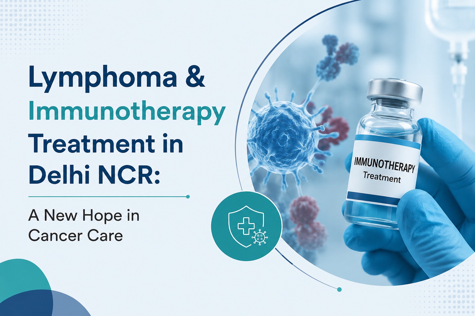 Lymphoma & Immunotherapy Treatment in Delhi NCR: A New Hope in Cancer Care