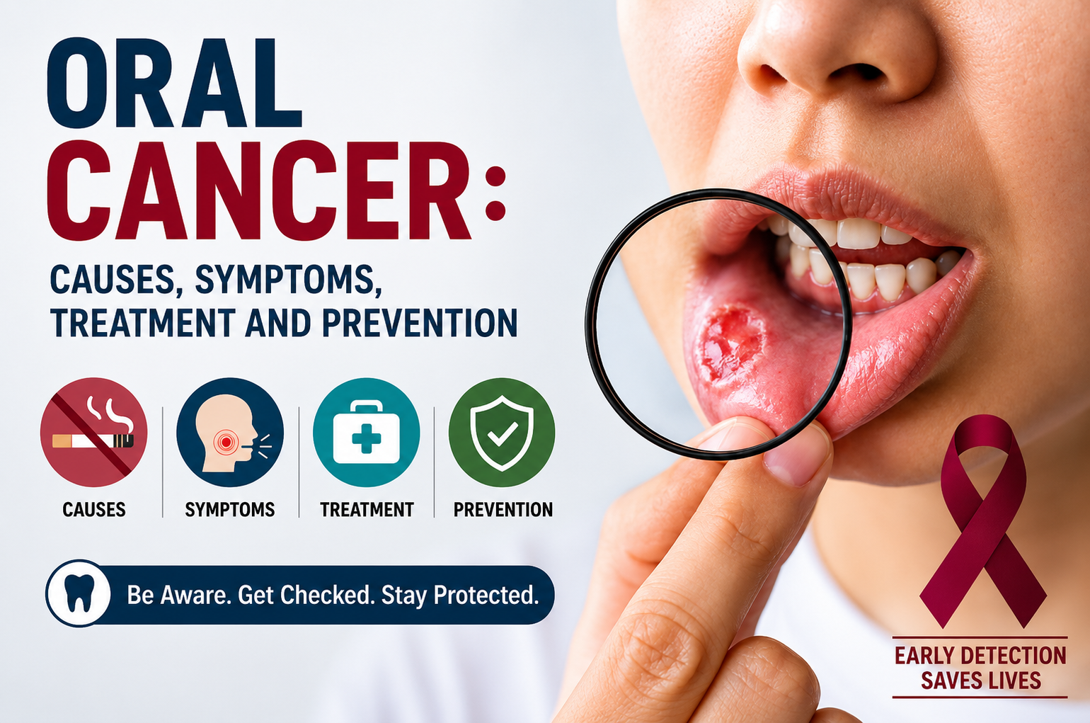 Oral Cancer: Causes, Symptoms, Treatment and Prevention